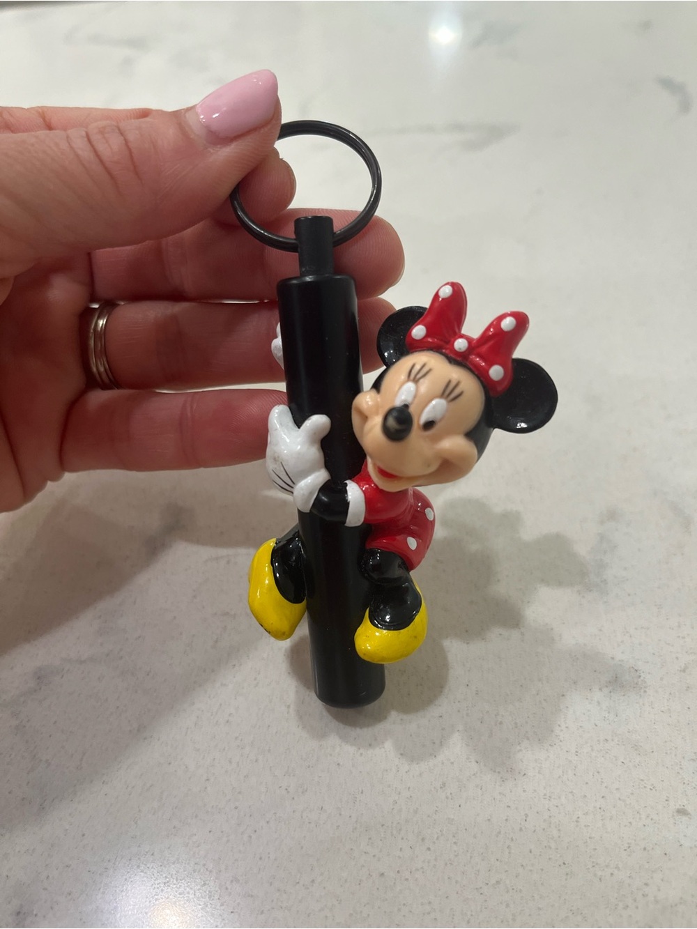 Vintage ‘90s Minnie Mouse Flashlight Keychain